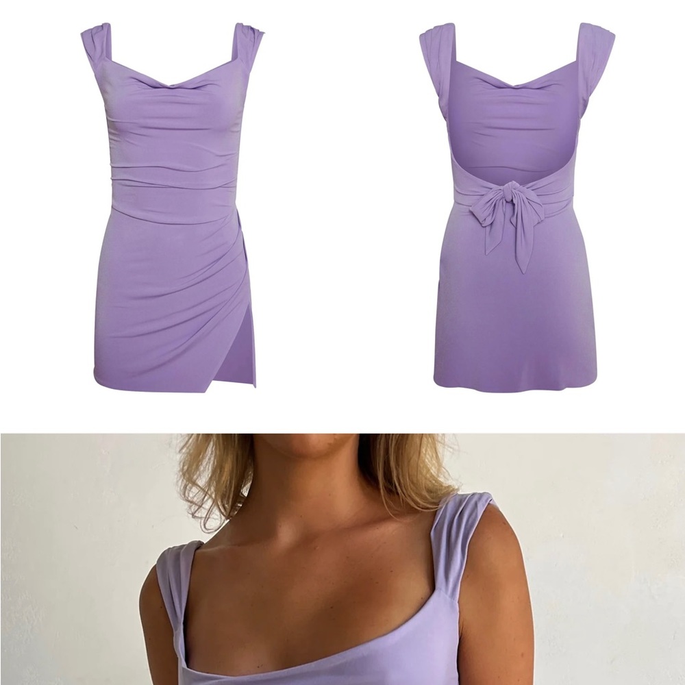 Tiger Mist Josslin Purple Dress size small